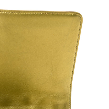 Chanel Metallic Patent Calfskin Quilted Medium Boy Flap Gold 9 of 22