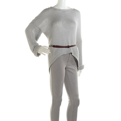 Valentino Garavani Calfskin Rockstud Belt 80 32 Rubin 2 of 6