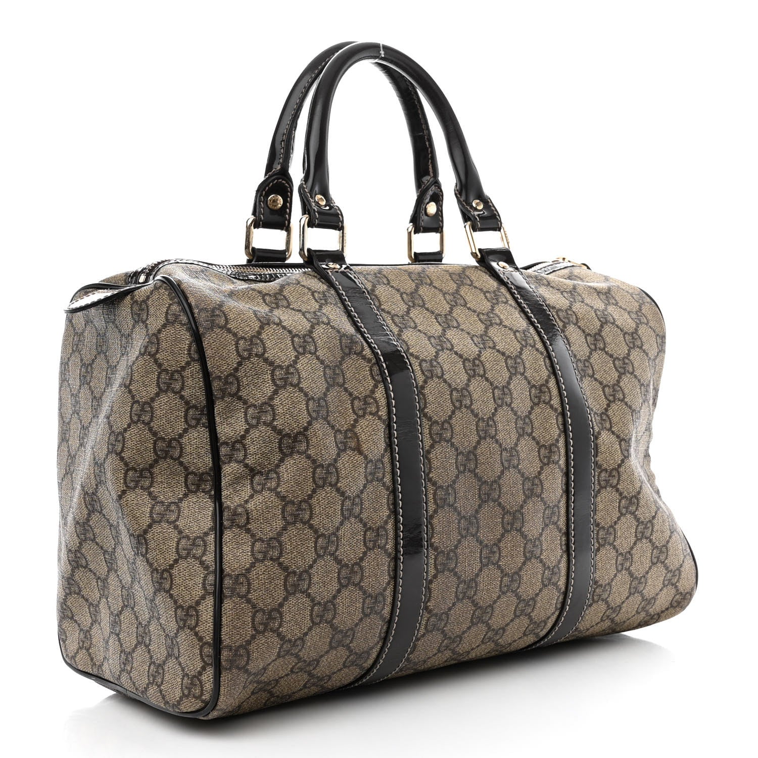 Gucci GG Plus Monogram Medium Joy Boston Dark Brown 3 of 13