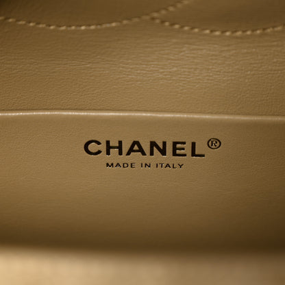Chanel Suede Calfskin Small Souplissimo Maxi Flap Dark Beige 5 of 10