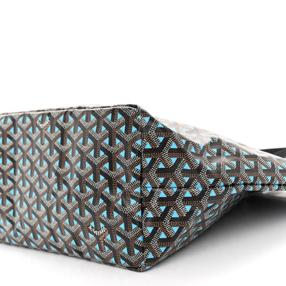 Goyard Goyardine Saint Louis Claire Voie PM Black Blue 10 of 10