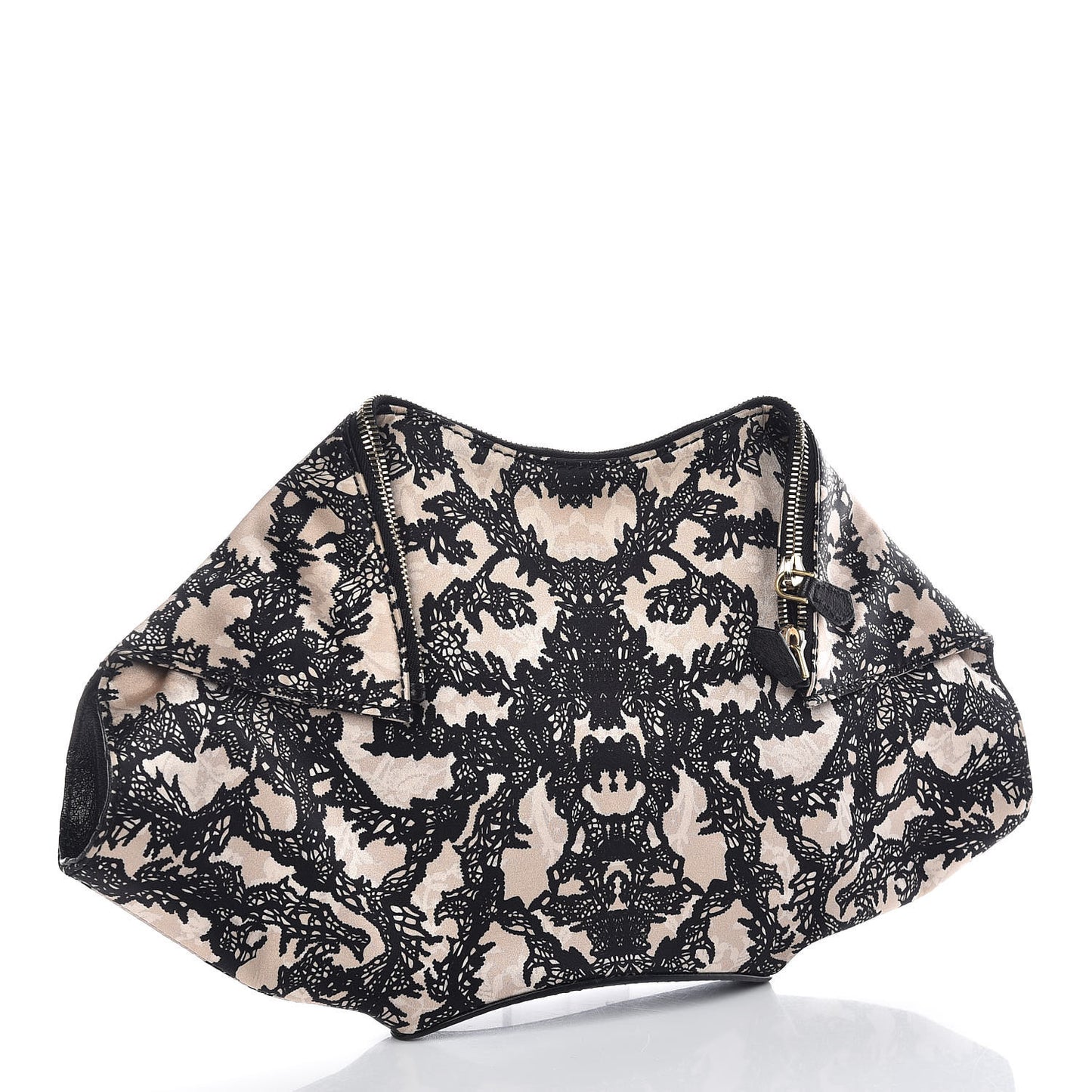 Silk De Manta Lace Print Clutch
