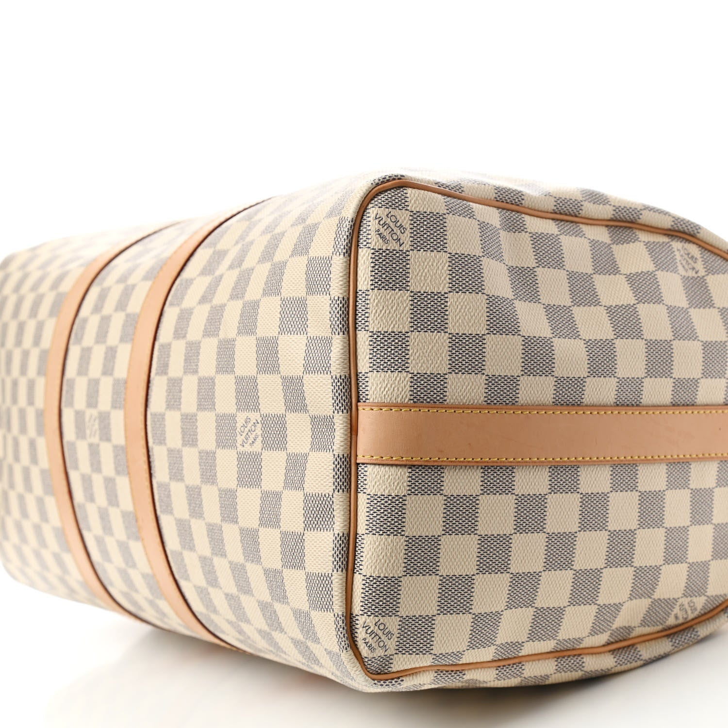 Louis Vuitton Damier Azur Keepall Bandouliere 45 9 of 12