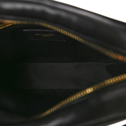 Saint Laurent Lambskin Quilted Victoire Camera Bag Black 5 of 9