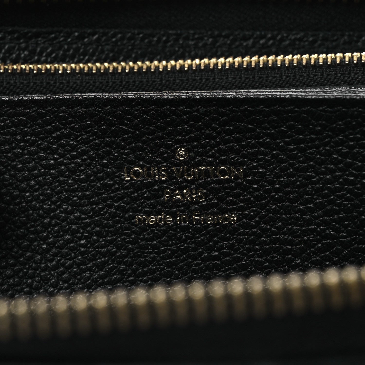 Louis Vuitton Empreinte Zippy Wallet Black 6 of 7