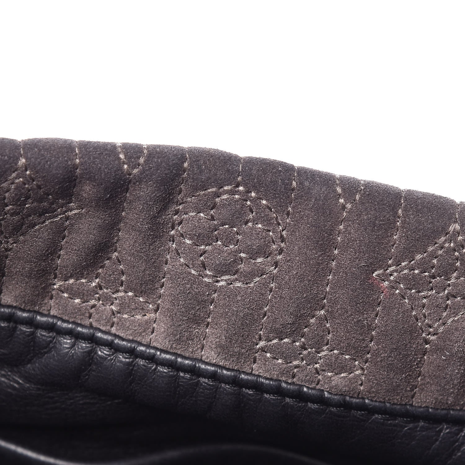 Louis Vuitton Monogram Suede Antheia Hobo PM BBrown 8 of 15