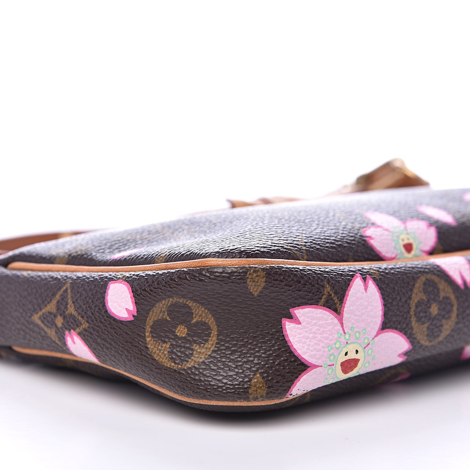Louis Vuitton Monogram Cherry Blossom Pochette Accessories Brown 8 of 14