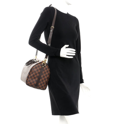 Louis Vuitton Damier Ebene Speedy Bandouliere 30 2 of 7