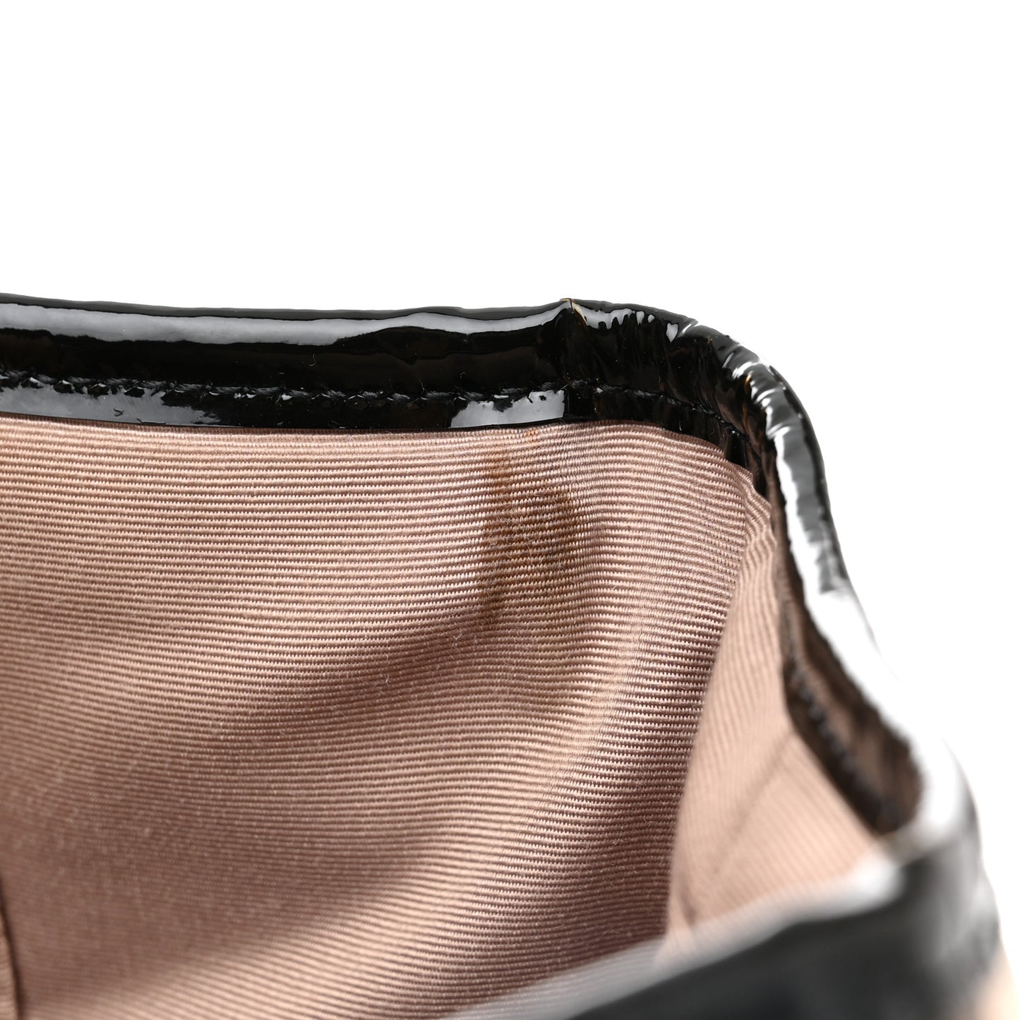 Nova Check Patent Medium Emmy Tote Black
