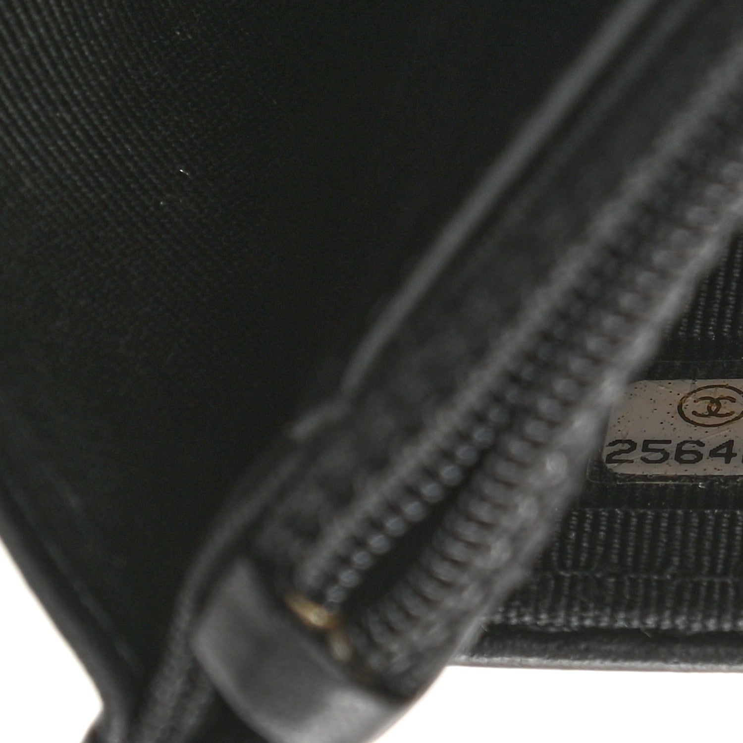 Chanel Aged Calfskin Chevron Quilted Reissue Wallet On Chain WOC So Black 8 of 11