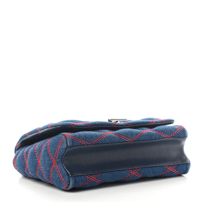 Louis Vuitton Denim Malletage GO-14 MM Denim Dark 4 of 8