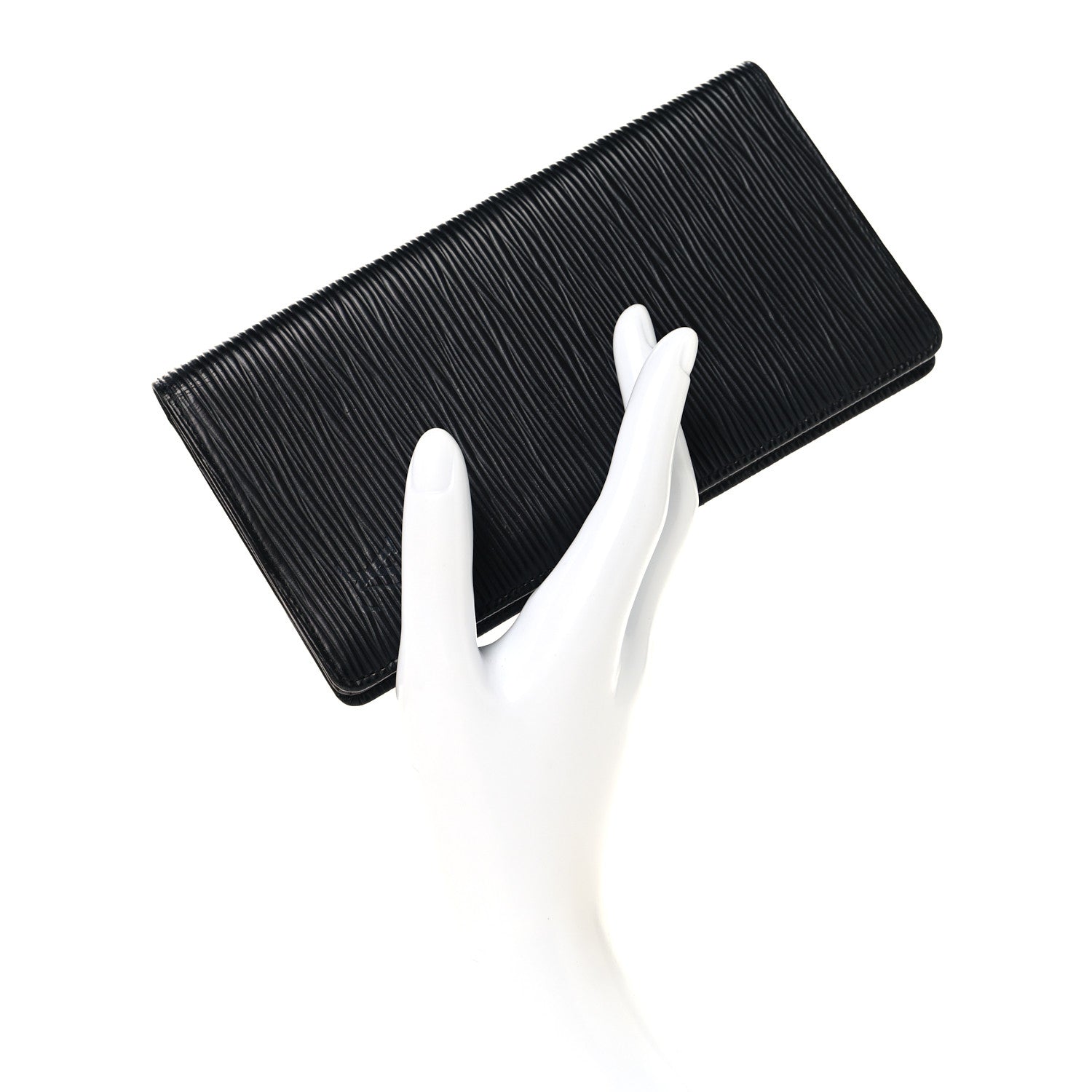 Louis Vuitton Epi Brazza Wallet Black 2 of 6