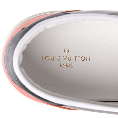 Louis Vuitton Epi Monogram Eclipse Trocadero Sneakers 11 Blue 8 of 9