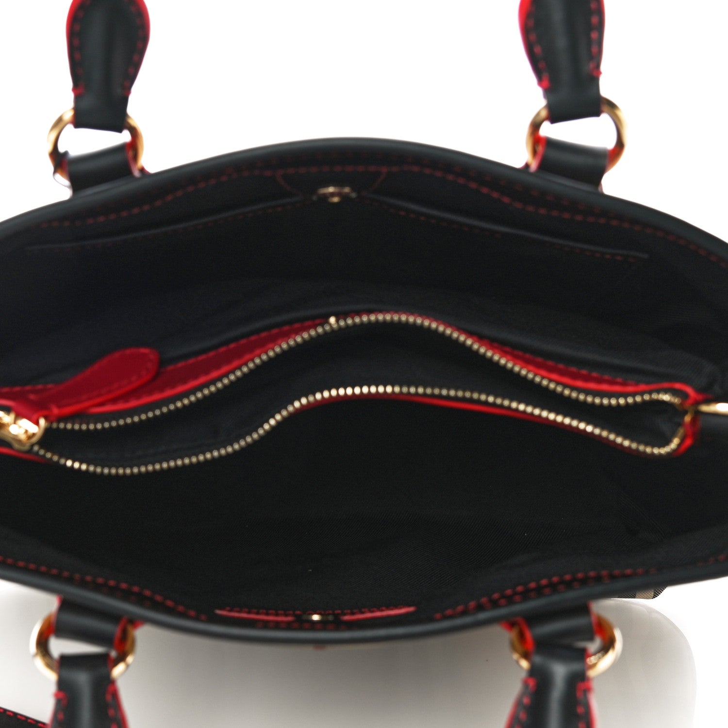 Burberry Horseferry Check Medium Ballingdon Tote Honey Black 5 of 9