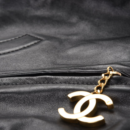 Chanel Calfskin Large Rodeo Drive Tote Black 9 of 9
