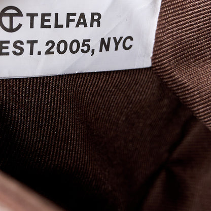 Telfar Vegan Leather Small Shopping Bag Chocolate 7 of 10