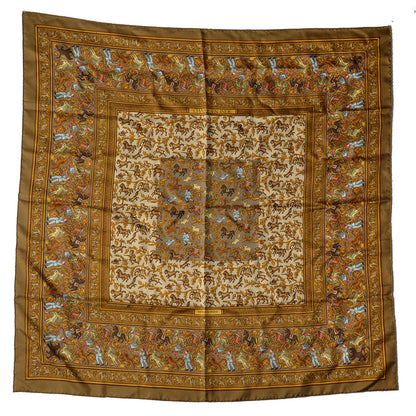 Hermes Silk Chasse En Inde Scarf 90 2 of 6