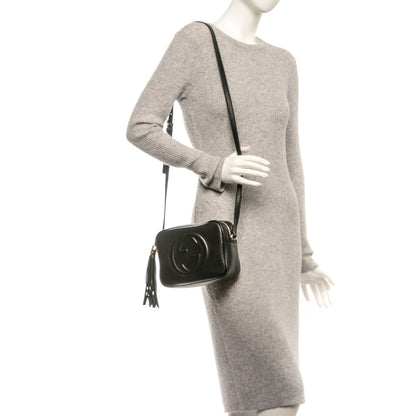 Gucci Pebbled Calfskin Small Soho Disco Bag Black 2 of 6