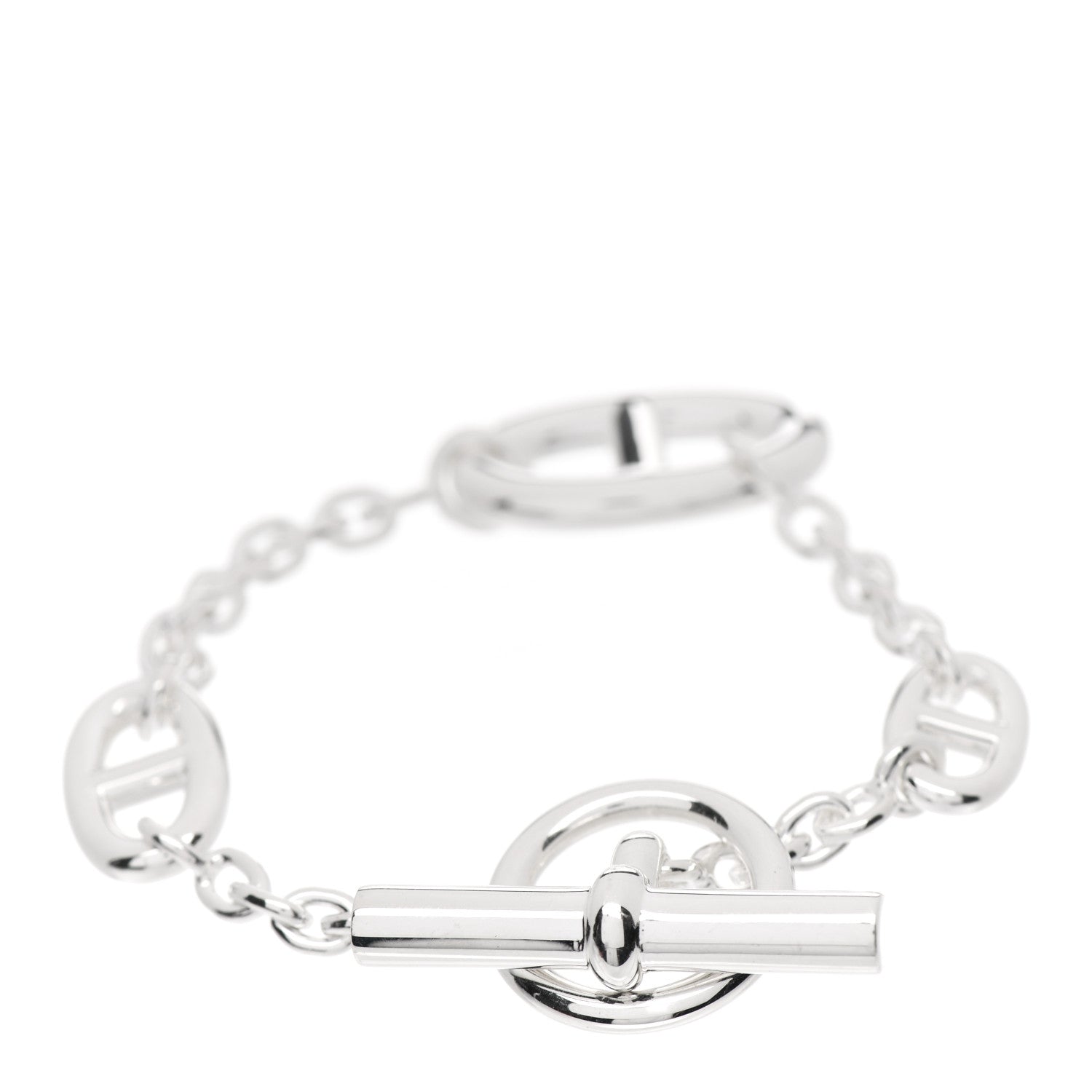 Hermes Sterling Silver Farandole Bracelet SH 2 of 4