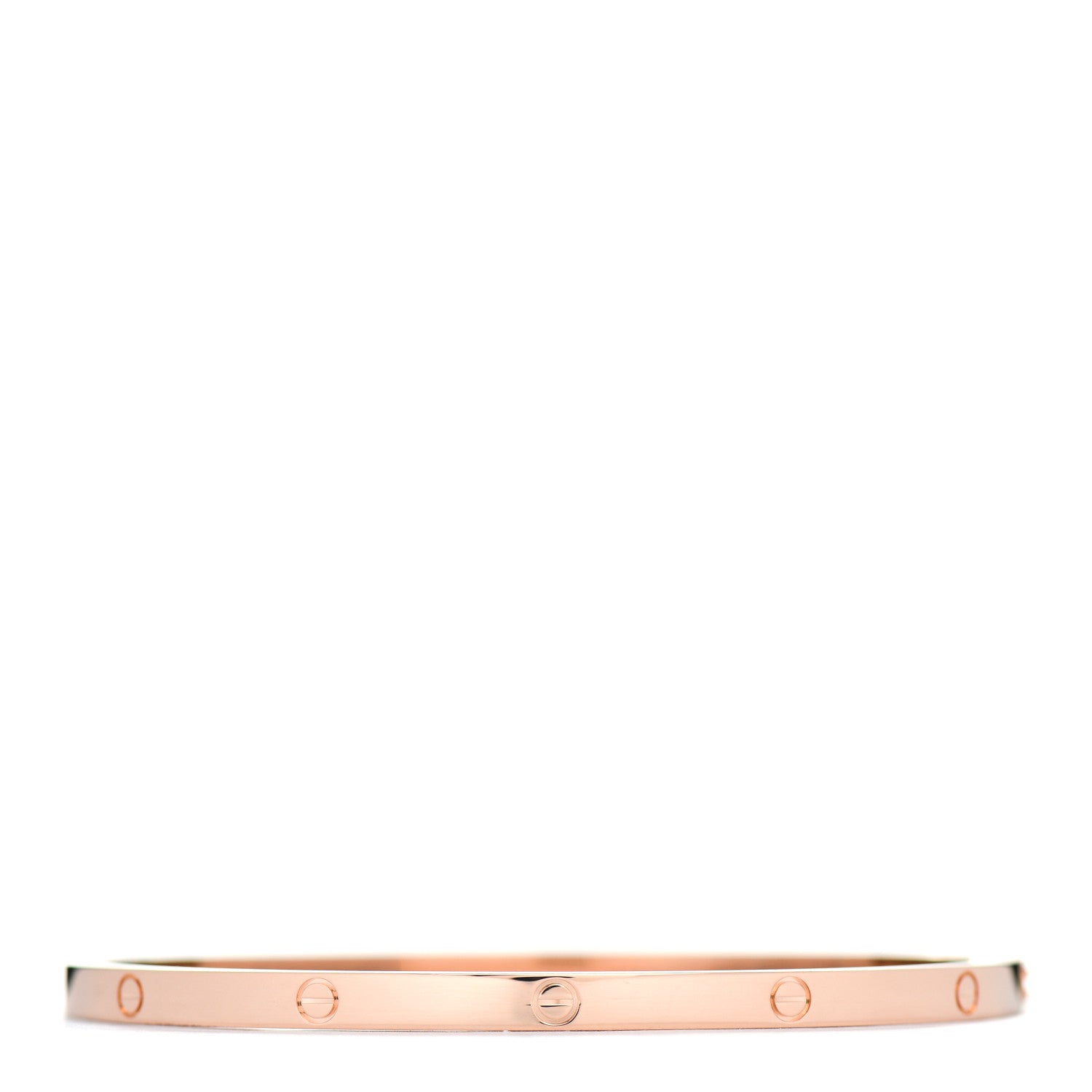 Cartier 18K Pink Gold Small LOVE Bracelet 18 3 of 5