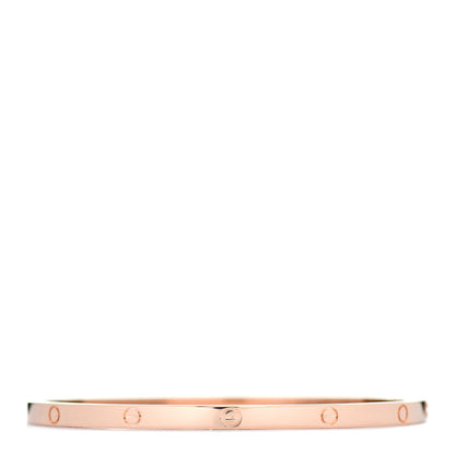 Cartier 18K Pink Gold Small LOVE Bracelet 18 3 of 5