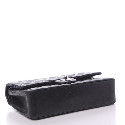 Chanel Lambskin Quilted Medium Double Flap Black 4 of 17
