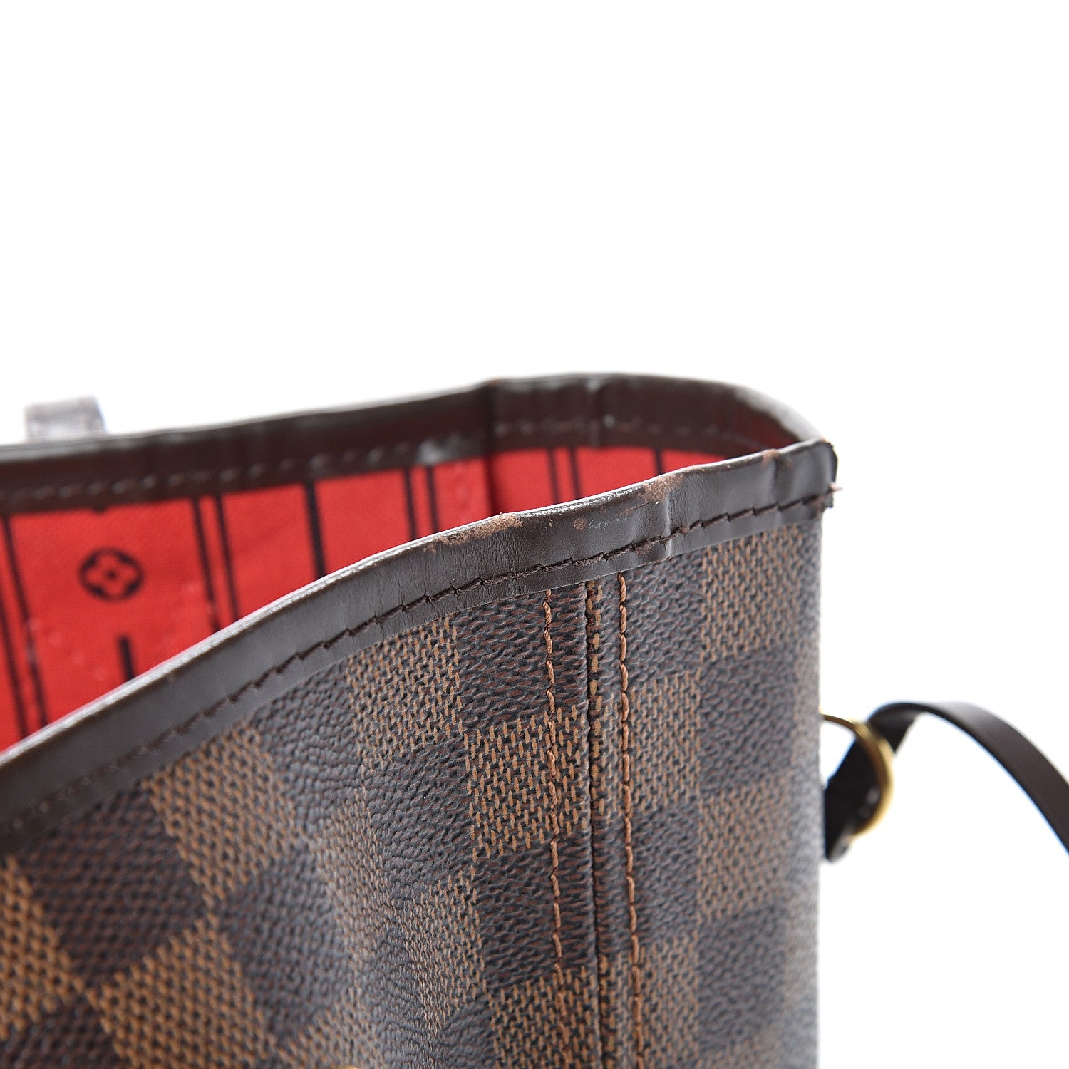 Louis Vuitton Damier Ebene Neverfull MM 17 of 19