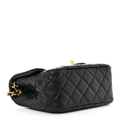 Chanel Lambskin Quilted Mini Pearl Crush Flap Black 4 of 13