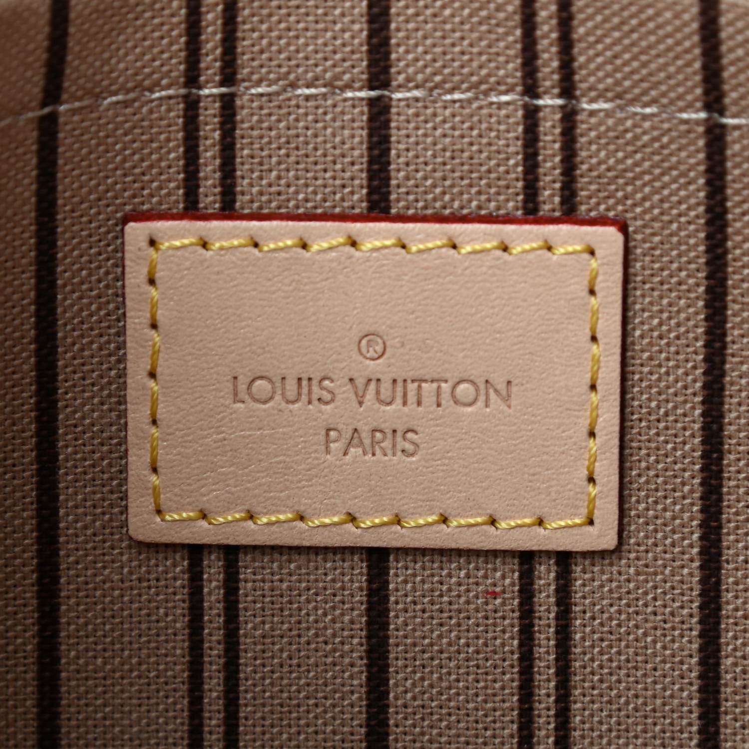 Louis Vuitton Monogram Neverfull MM GM Pochette 6 of 7