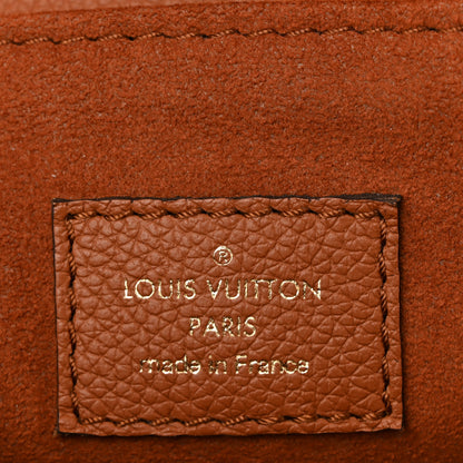 Louis Vuitton Grained Calfskin Lockme Oxford Cognac 6 of 9