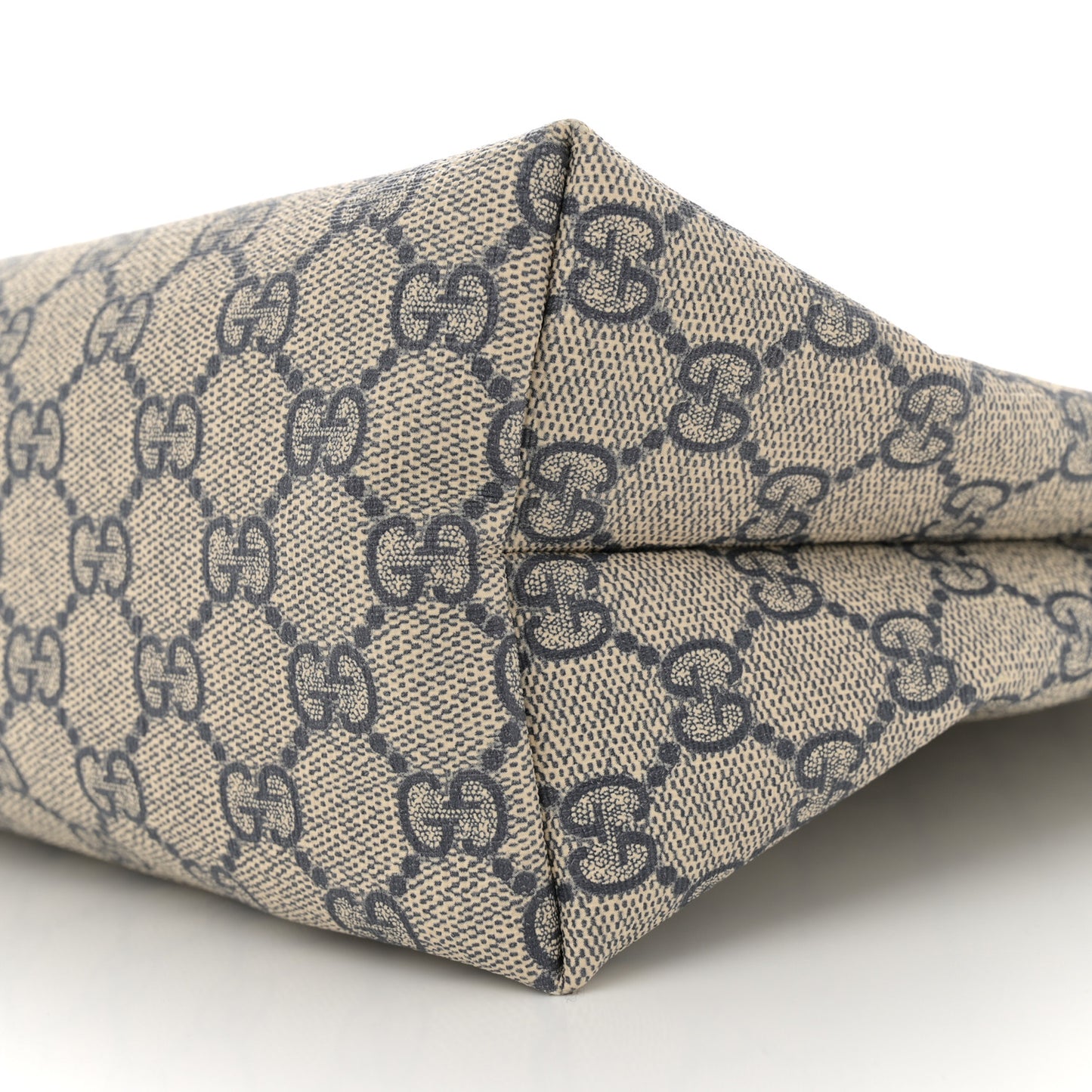 GG Plus Monogram Medium Signature Web Loop Tote Navy