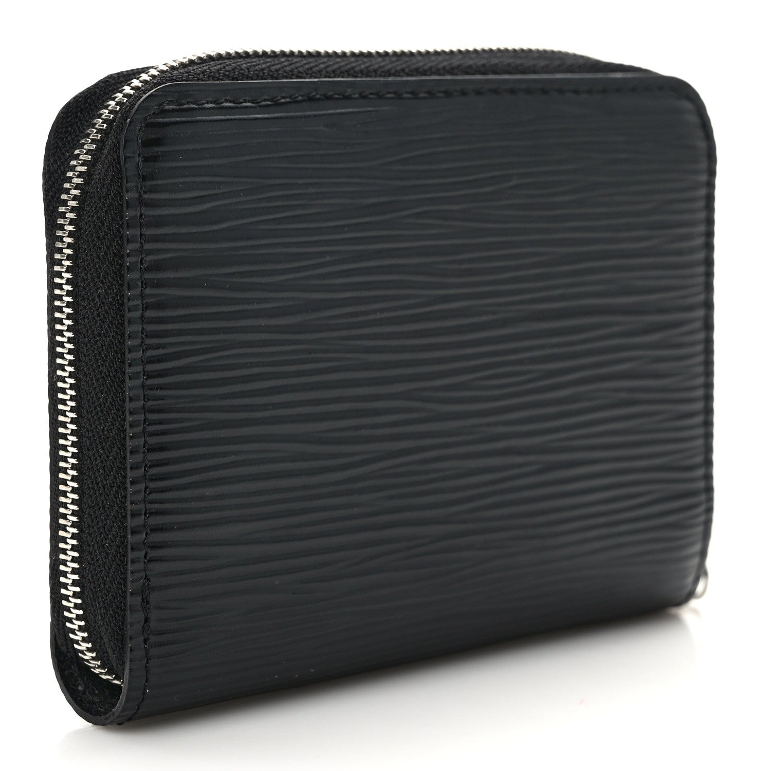 Louis Vuitton Epi Zippy Coin Purse Black 3 of 7