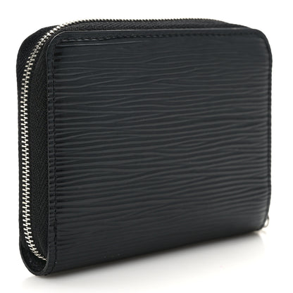 Louis Vuitton Epi Zippy Coin Purse Black 3 of 7