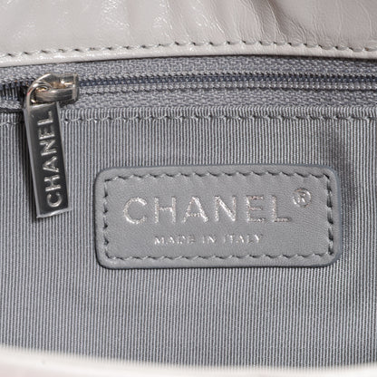 Chanel Lambskin Igloo Single Flap Light Grey 7 of 9