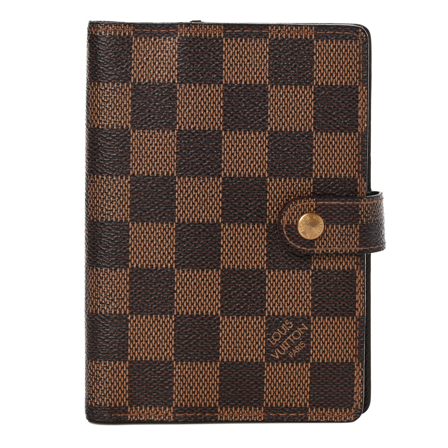 Damier Ebene Small Ring Agenda Cover
