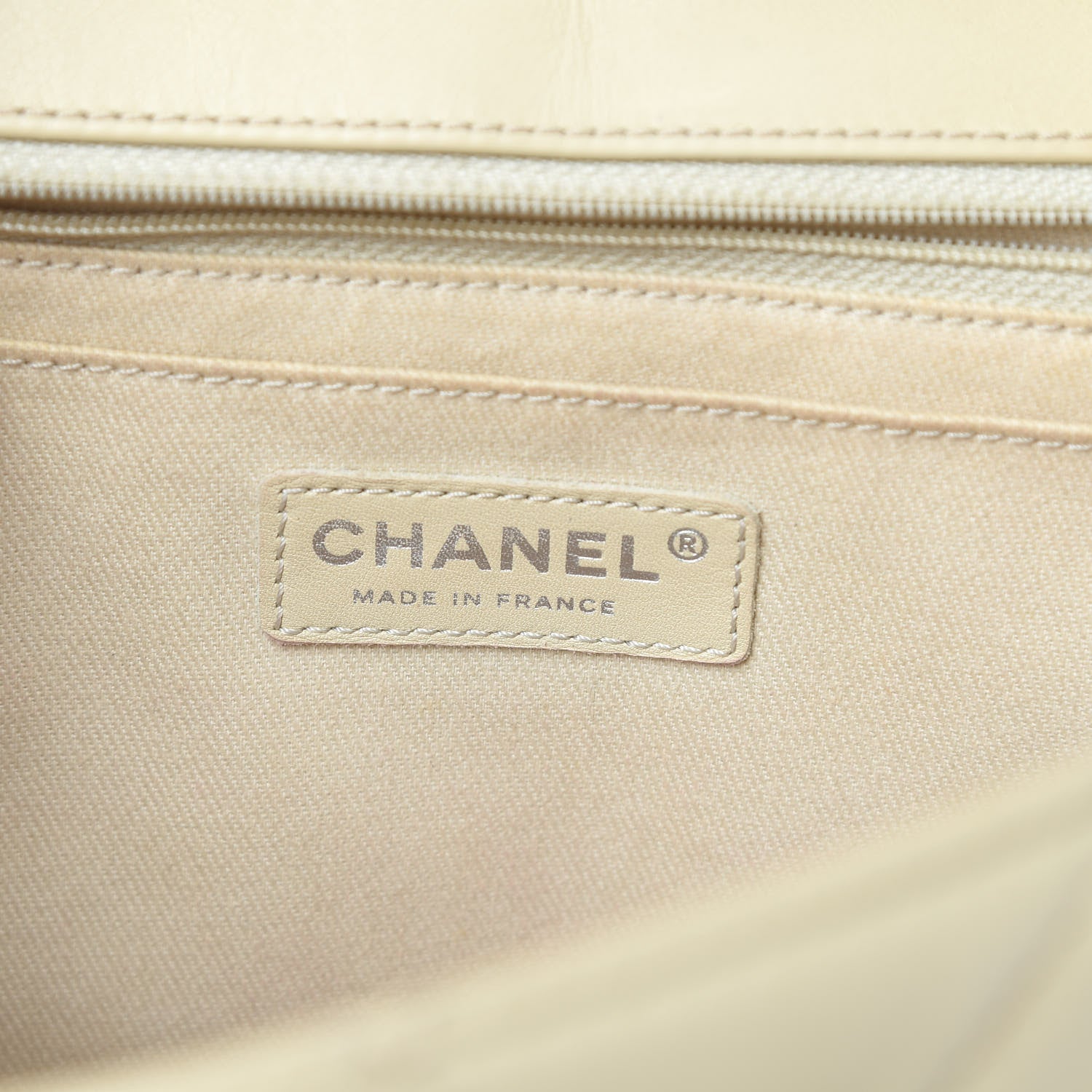 Chanel Calfskin Quilted In the Business Flap Bag Beige Clair 6 of 17