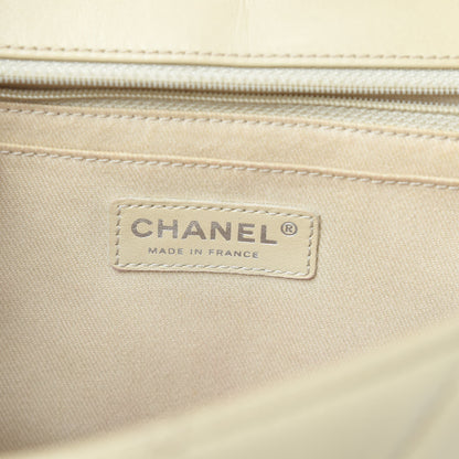 Chanel Calfskin Quilted In the Business Flap Bag Beige Clair 6 of 17