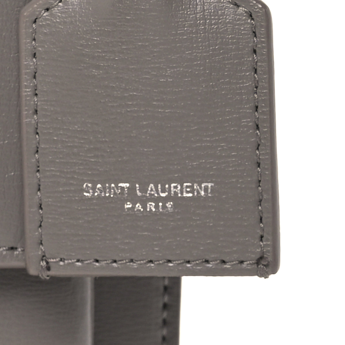 Saint Laurent Calfskin Medium Monogram Sunset Fog 9 of 12