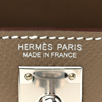 Hermes Epsom Mini Kelly Sellier 20 Etoupe 6 of 10