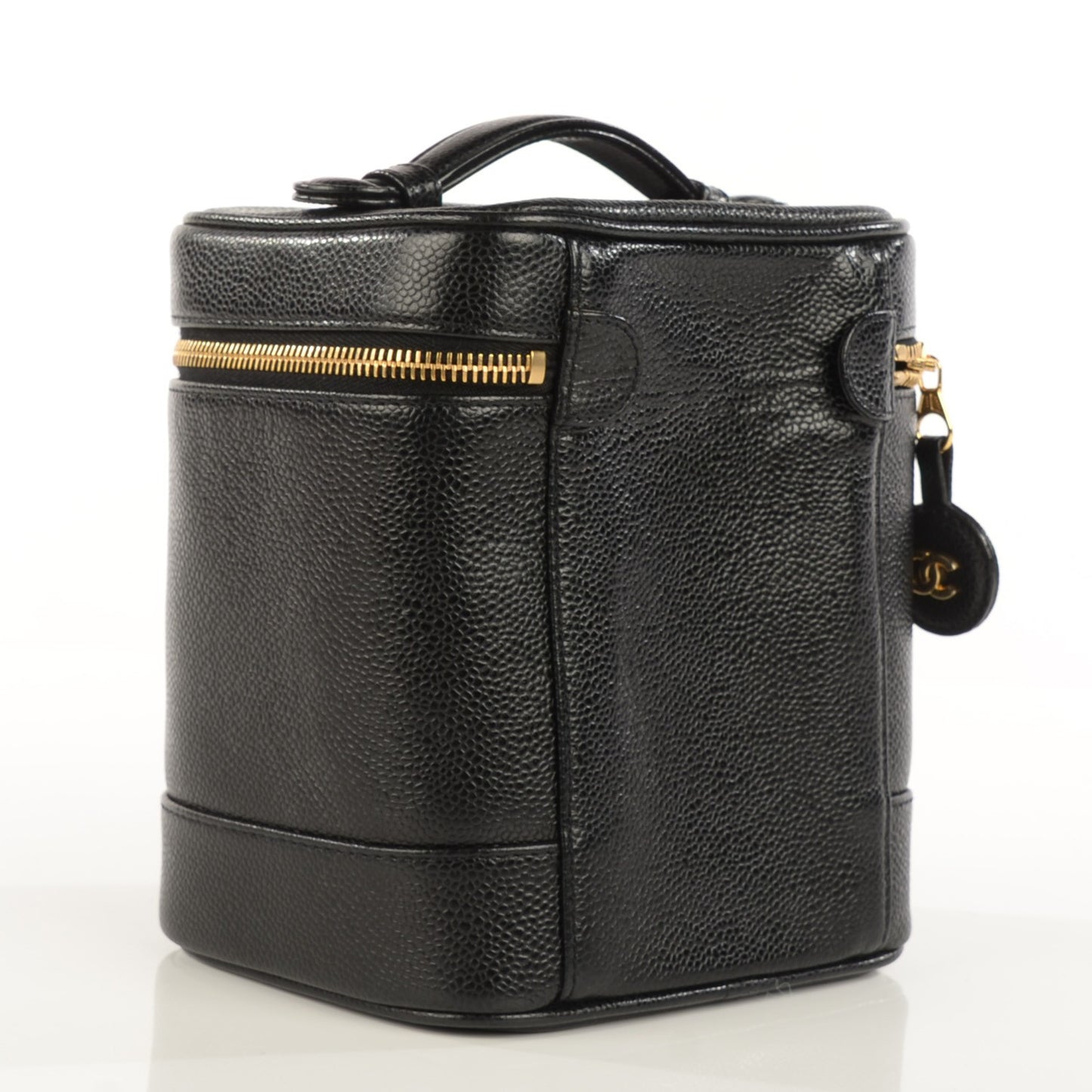 Caviar Cosmetic Vanity Bag Black