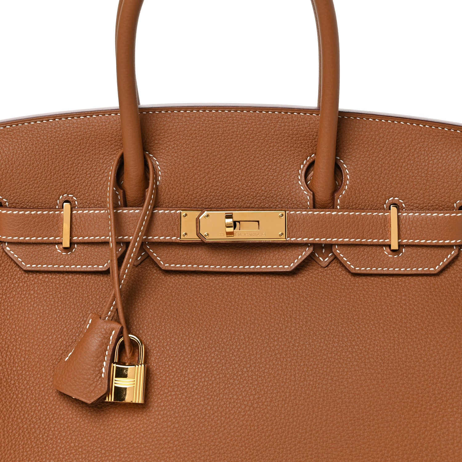 Hermes Togo BIRKIN 30 Gold 8 of 11