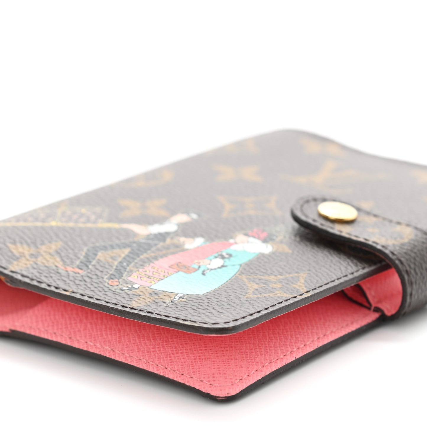 Monogram Illustre Small Ring Agenda Rose