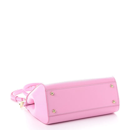 Dolce & Gabbana Dauphine Medium Miss Sicily Satchel Pink 4 of 9