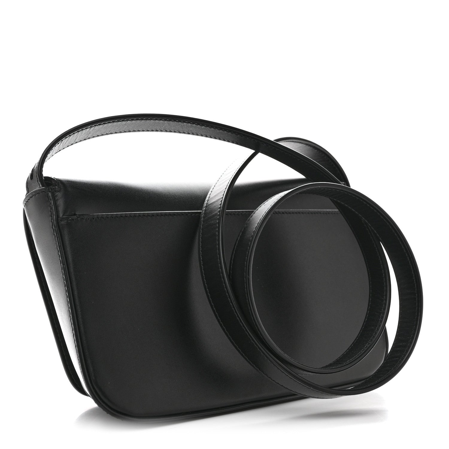 Saint Laurent Calfskin Crossbody Black 3 of 12