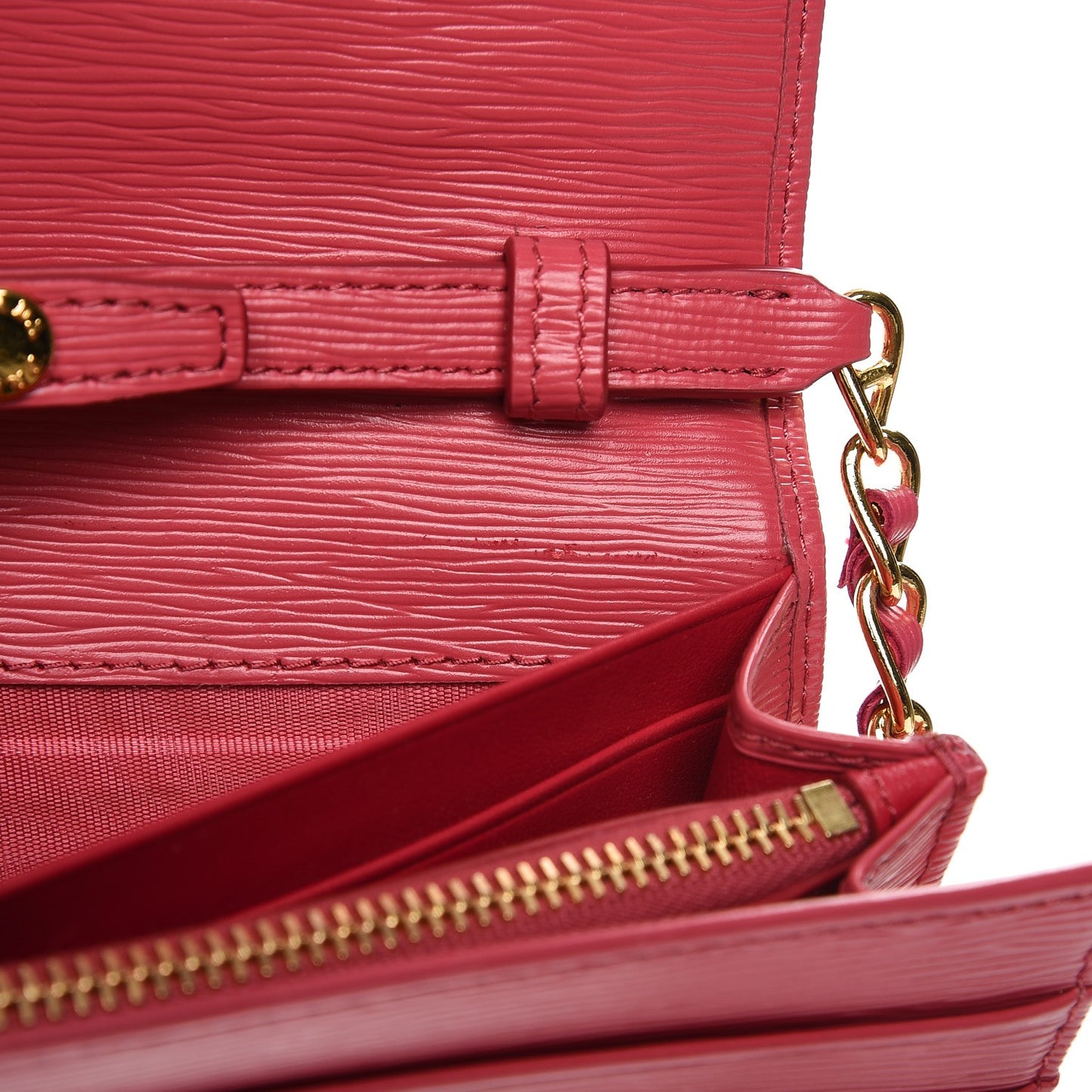 Vitello Move Oro Chain Wallet Peonia