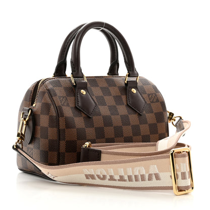 Louis Vuitton Damier Ebene Speedy Bandouliere 20 3 of 9
