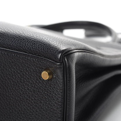 Hermes Togo Kelly Retourne 32 Black 12 of 15