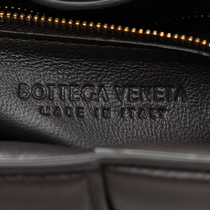Bottega Veneta Lambskin Maxi Intreccio Padded Chain Cassette Crossbody Bag Black 6 of 10