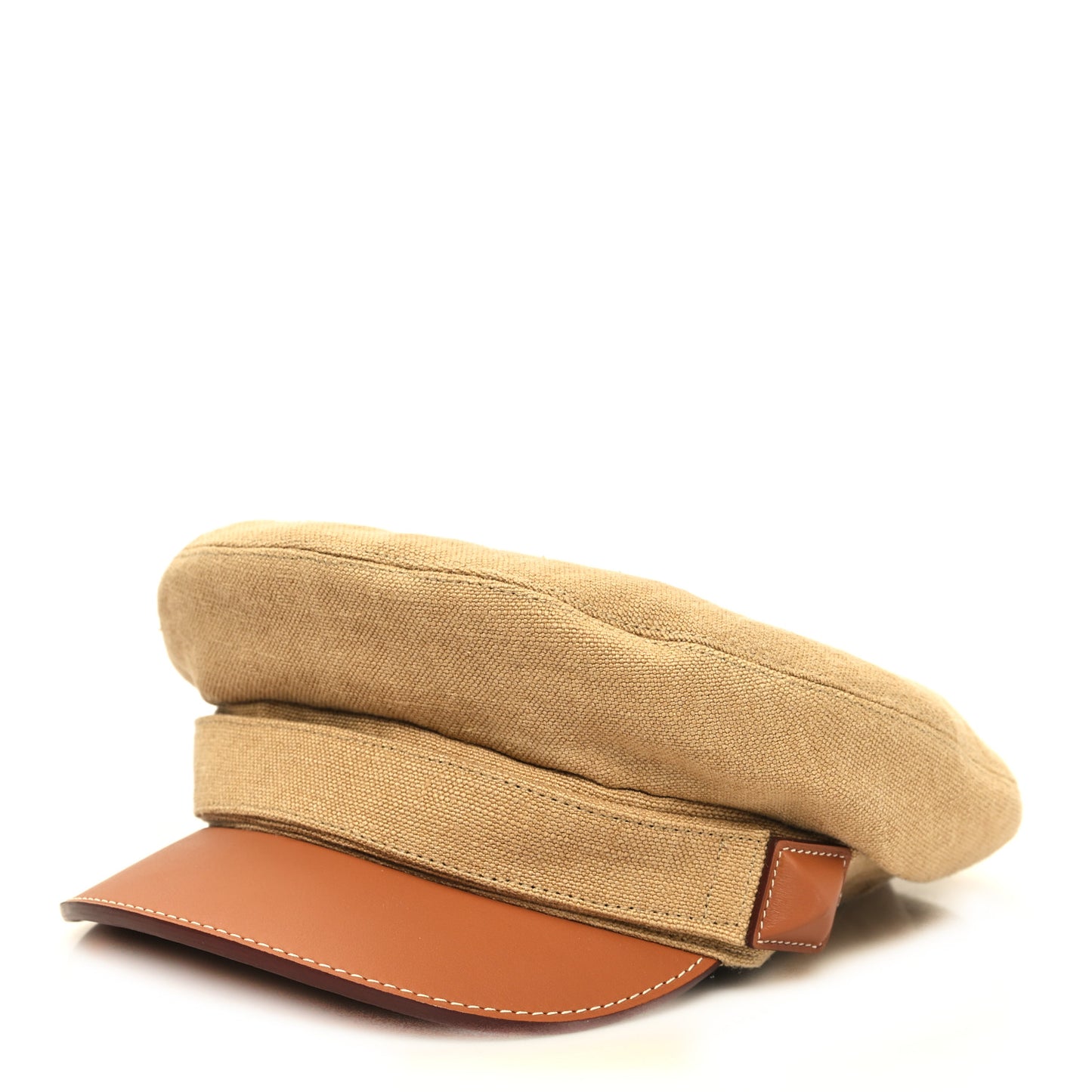 Linen Swift Vauban Medor Cap 58 Beige Safari Gold
