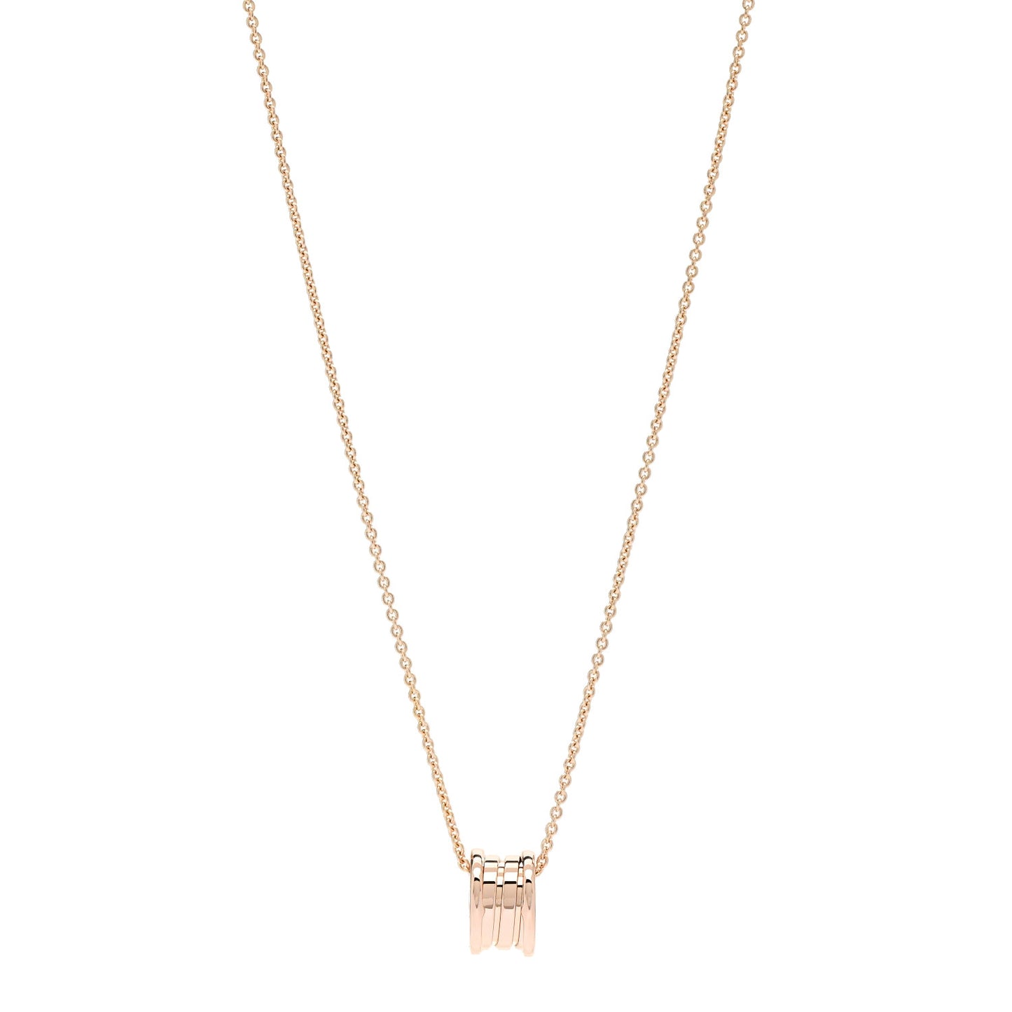 18K Rose Gold B.Zero1 Pendant Necklace